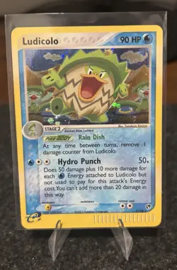 Ludicolo -7/100 -Holo Rare- Sandstorm Ex-LP-Pokemon Card - Image 1