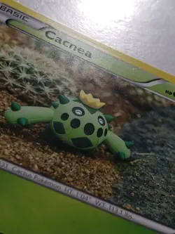 Cacnea 4/162 - Yuka Morii Clay Art - XY Breakthrough Pokemon Card - Image 2