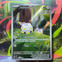 Togedemaru 104/094 Phantasmal Flames Illustration Rare IR Pokemon Card Near Mint - Image 1