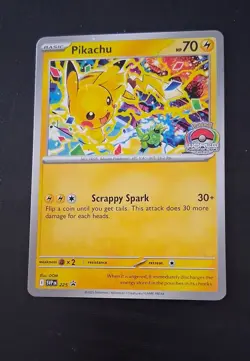Pikachu - 225 (World Championship 2025) 225 Sv: Scarlet & Violet Promo Card - Image 1