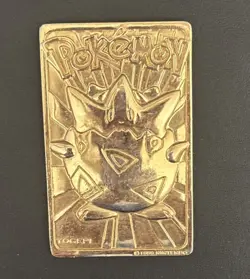 Pokemon Togepi 23k Gold Plated Trading Card - Image 1