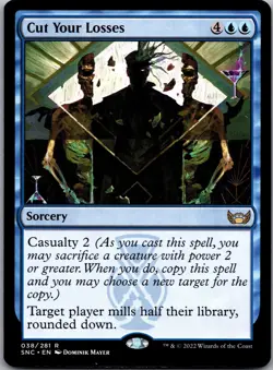 Cut Your Losses 38 Rare Streets of New Capenna Magic: The Gathering LP - Image 1