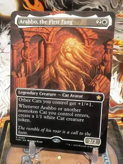 MTG | Arahbo, the First Fang (Borderless) [Foundations] NF - Image 1