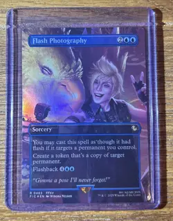 Flash Photography (Borderless) Foil R Commander: FINAL FANTASY 0463 NM - Image 1