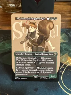 The Unbeatable Squirrel Girl (Borderless) Marvel Super Heroes Regular - Image 1