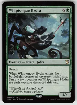 Whiptongue Hydra 36 Rare Commander 2018 Magic: The Gathering Near Mint - Image 1