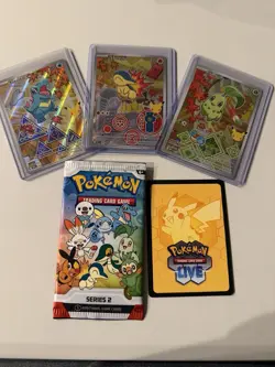 Pokemon TCG: First Partner Illustration Collection Series 2 - JOHTO GEN 2 SET - Image 1