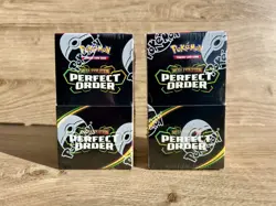 2x Pokemon TCG Perfect Order Half Booster 18 Pack Box Brand New & Factory Sealed - Image 1