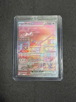 Pokemon TCG Mew EX 053 Scarlet & Violet Promo Holo Full Art Sealed - Image 1