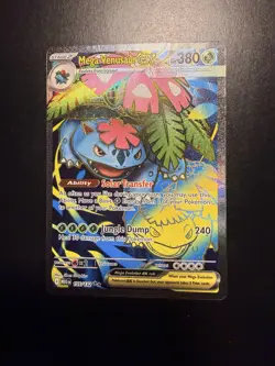 Mega Venusaur EX 155/132 Full Art Ultra Rare Pokemon Mega Evolution English TCG - Image 1