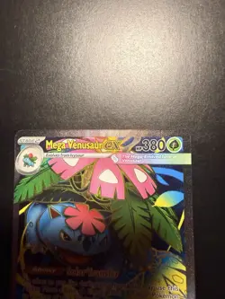 Mega Venusaur EX 155/132 Full Art Ultra Rare Pokemon Mega Evolution English TCG - Image 2