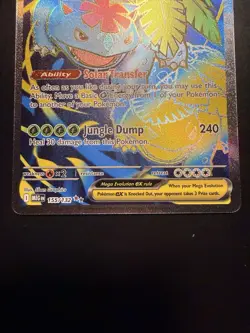 Mega Venusaur EX 155/132 Full Art Ultra Rare Pokemon Mega Evolution English TCG - Image 3