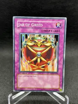 Yu-Gi-Oh! TCG Jar of Greed YSD-EN036 1st Edition MP/LP Free Shipping - Image 1