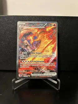 Team Rocket's Moltres ex 229/182 Sv10 Destined Rivals SIR Full Art Holo EX - Image 1