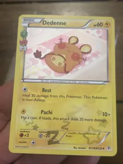 Pokemon TCG Dedenne RC10/RC32 Generations Radiant Collection Holo Reverse foil - Image 1