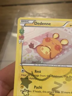 Pokemon TCG Dedenne RC10/RC32 Generations Radiant Collection Holo Reverse foil - Image 5