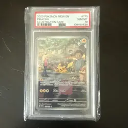 Pokemon 2023 Pikachu 173 Illustration Rare IR Scarlet & Violet 151 PSA 10 Gem - Image 2