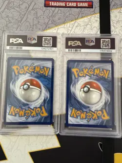 LOT OF 2 POKEMON 2025 SVP EN-SV Prismatic Evolutions ETB Promo #173 Eevee PSA 10 - Image 2