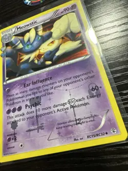 Pokemon TCG Meowstic RC15/RC32 XY Generations Radiant Collection Holo 2016 NM - Image 3