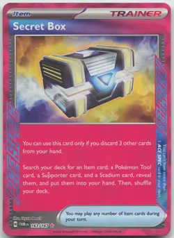 Secret Box 163/167 ACE SPEC Rare Twilight Masquerade Pokemon Near Mint - Image 1