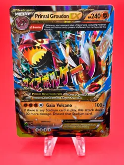Pokemon Groudon EX Full Art Holo 86/160 Primal Clash Ultra Rare LP/NM - Image 1