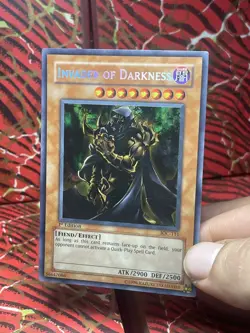 Yugioh Invader of Darkness IOC-111 Secret Rare NM 1st EDITION - Image 2
