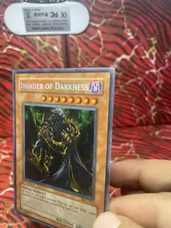 Yugioh Invader of Darkness IOC-111 Secret Rare NM 1st EDITION - Image 4