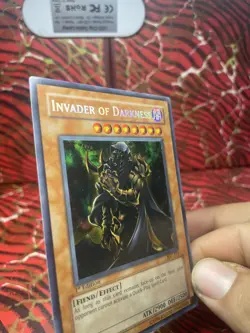 Yugioh Invader of Darkness IOC-111 Secret Rare NM 1st EDITION - Image 5