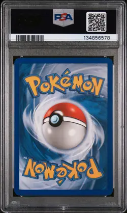 2006 POKEMON EX DRAGON FRONTIERS #1 AMPHAROS-HOLO PSA 8 - Image 2
