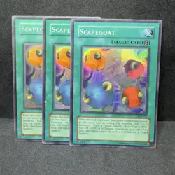 3x Yugioh Scapegoat SDJ-041 Super Rare - MP 💎 - Image 1