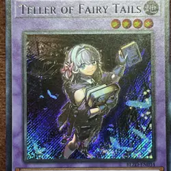 Yu-Gi-Oh! Teller of Fairy Tails Secret Rare BLZD-EN034 1st Ed NM - Image 5