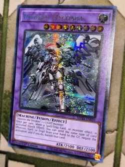 YuGiOh INVOKED MECHABA Prismatic Secret Rare MP24-EN059 - Image 1