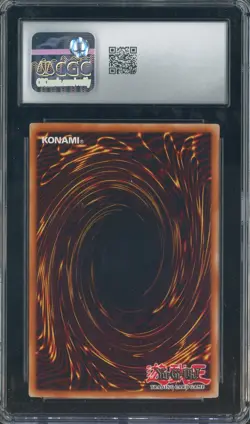 2003 Yu-Gi-Oh! Stairway Destined Duel 03 Harpie's Feather Duster Prismatic CGC 8 - Image 2