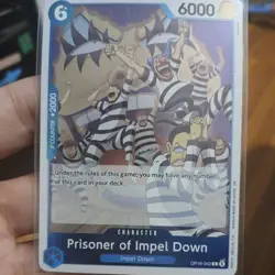 Prisoner of Impel Down OP16-042 R The Time of Battle Foil English One Piece NM - Image 1