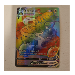 Pokemon Snorlax VMAX Secret Rare Holo 206/202 Sword & Shield 340 HP Full Art - Image 1