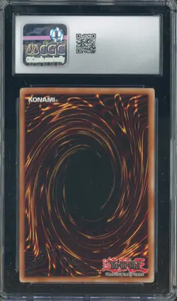 2006 Yu-Gi-Oh! Enemy of Justice #EN045 Guard Penalty Ultimate 1st ed CGC 9 - Image 2
