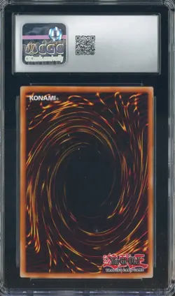 2004 Yu-Gi-Oh! Reshef of Destruction EN001 Dark Magician Knight CGC 10 GEM MINT - Image 2