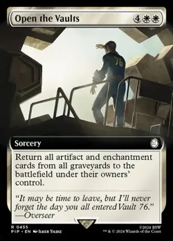 Open the Vaults - Extended Art PIP NM MTG - Image 1