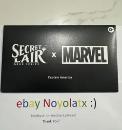 MTG Secret Lair x Marvel's Captain America - Non-Foil - Sealed - Image 1