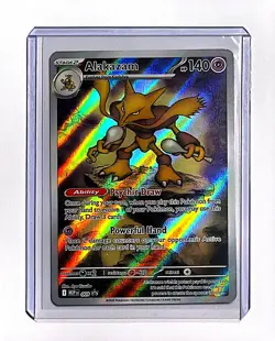 Pokemon Alakazam 009 Me: Mega Evolution ETB Promo Holo - Image 1