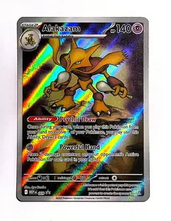 Pokemon Alakazam 009 Me: Mega Evolution ETB Promo Holo - Image 2