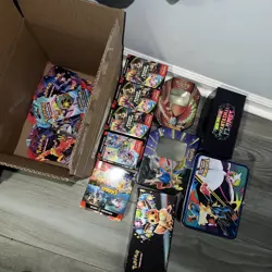 Pokemon Lot Destined Rivals Prismatic Phantasmal Mega JT PO Empty Box Lot - Image 4