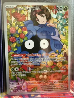 Pokemon TCG Erika’s Tangela 218/217 Ascended Heroes Illustration Rare NM - Image 1