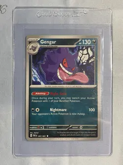 Gengar - 057/091 - Uncommon - Scarlet & Violet: Paldean Fates - Pokemon TCG - Image 3