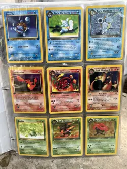 Wotc Pokemon Team Rocket Vintage Collection - 1st Edition Holos Common/uncommons - Image 1