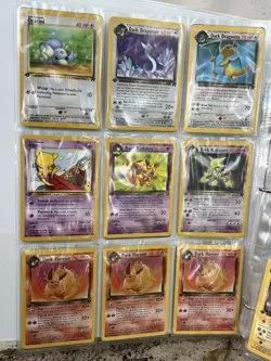 Wotc Pokemon Team Rocket Vintage Collection - 1st Edition Holos Common/uncommons - Image 2