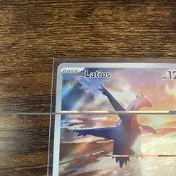 Pokemon Latios 203/191 SV08 Surging Sparks Illustration Rare Holo English - Image 5