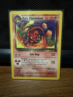 M/NM Dark CHARMELEON GOLD W-STAMP - 32/82 Kraft Australian Promo 2000 - Pokemon - Image 1