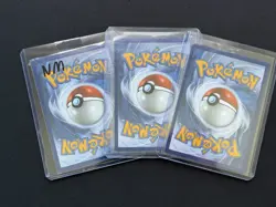 (3x) Squirtle 039 First Partner Illustration Pokemon 30th Anniversary NM - Image 2