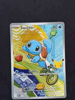 (3x) Squirtle 039 First Partner Illustration Pokemon 30th Anniversary NM - Image 3